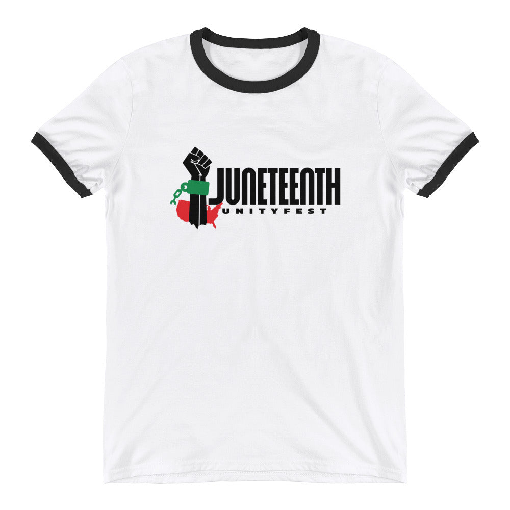 Juneteenth Unityfest Ringer T-Shirt