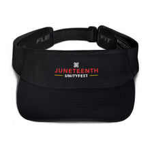 Load image into Gallery viewer, Official Juneteenth Unityfest Visor
